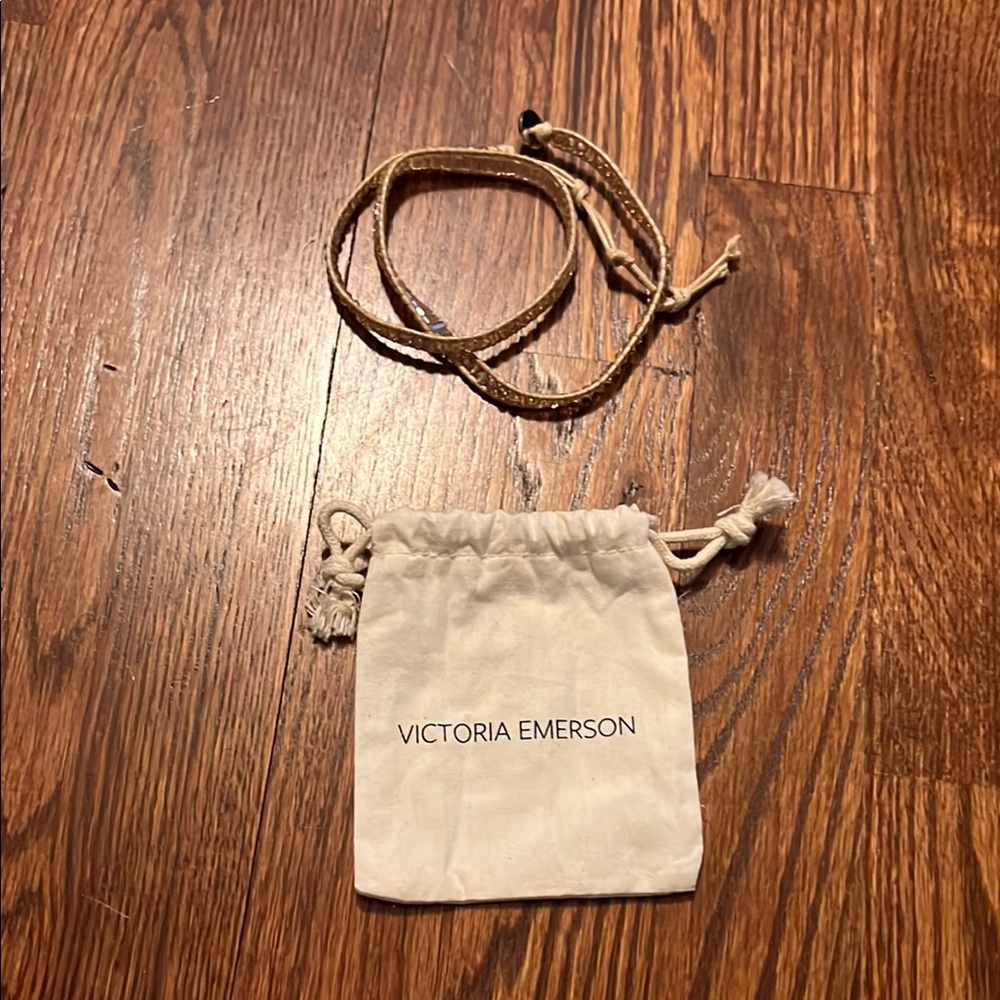 Victoria Emerson Gold Wrap Bracelet